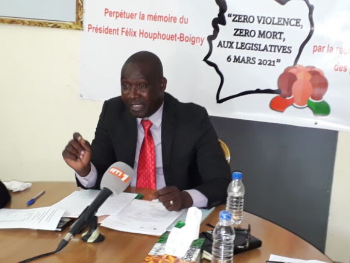 Une ONG prône « zéro violence, zéro mort aux législatives du 6 mars 2021 »